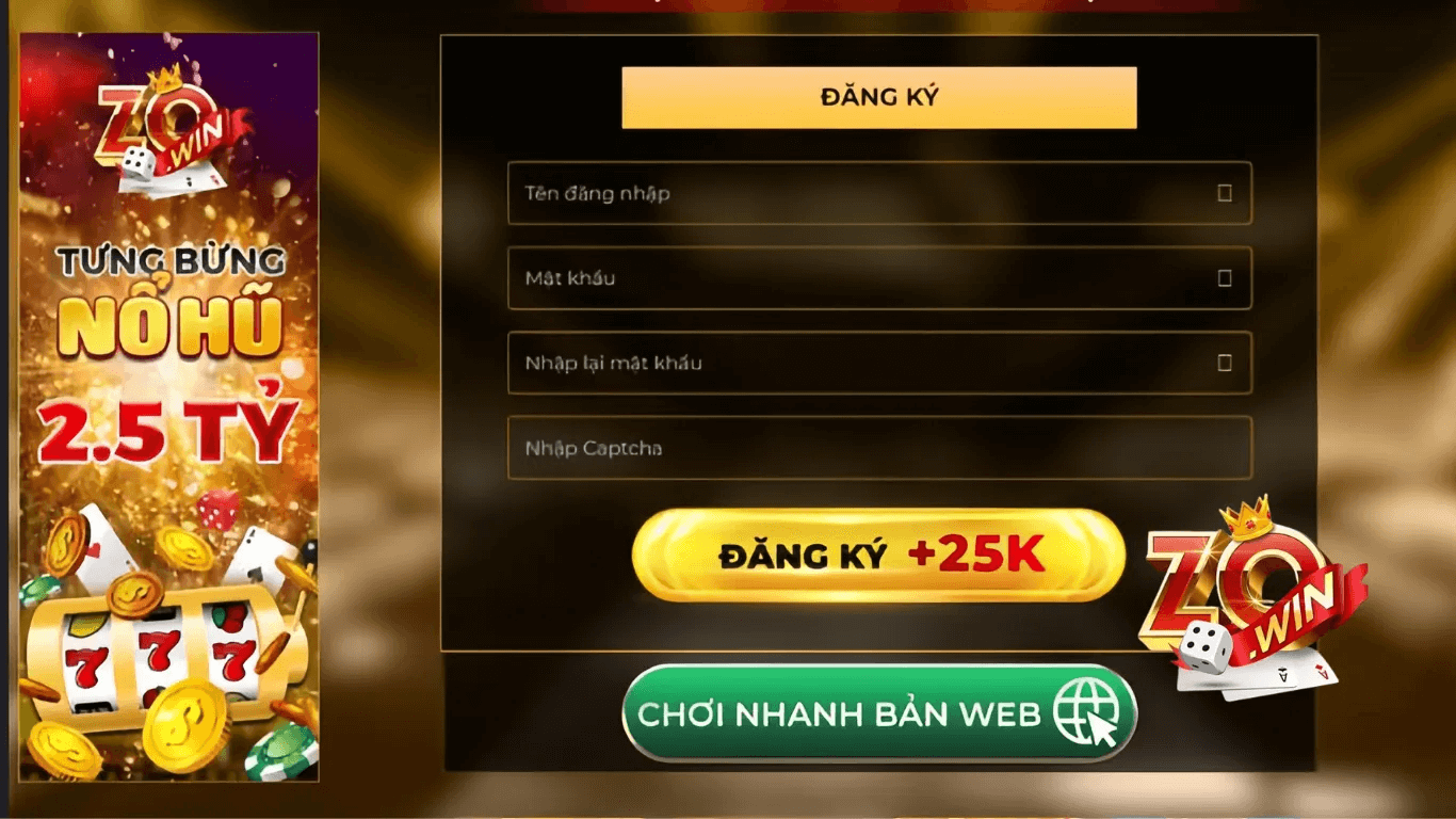 Vì sao game thủ nên đăng ký Zowin để trải nghiệm?