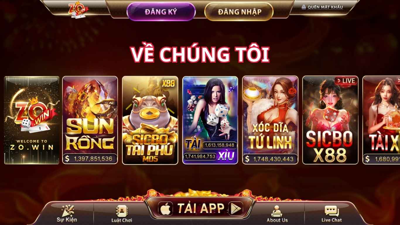 Những giá trị cốt lõi của cổng game Zowin